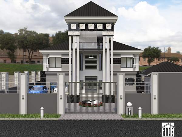 Residential - Detached Triplex - 5 Bedrooms (with Guest House) 01